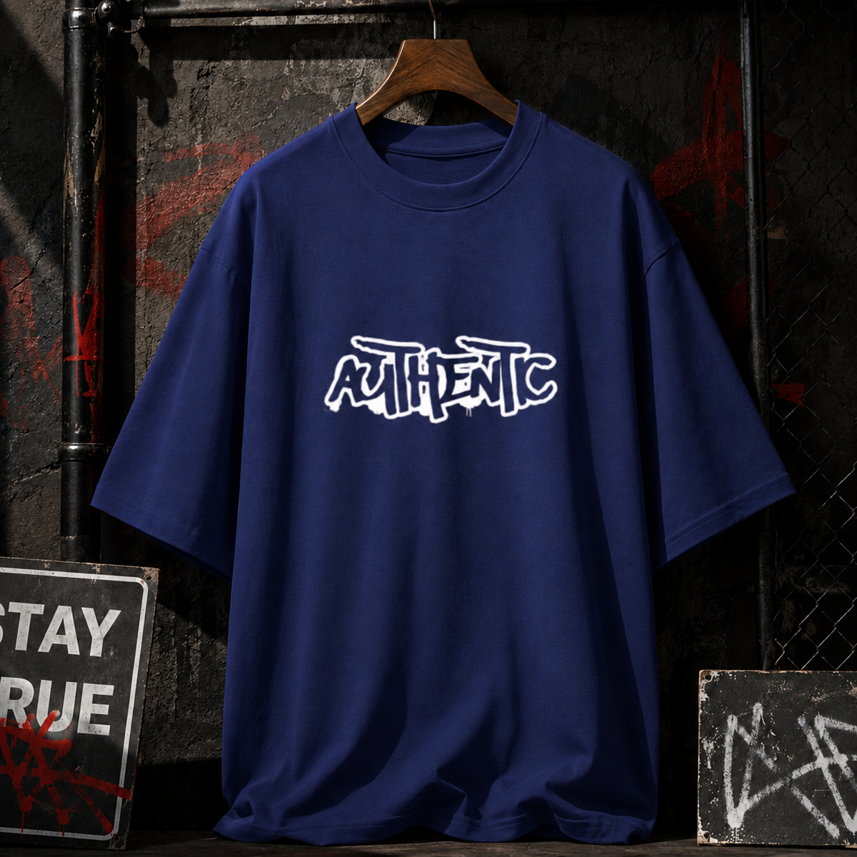 AUTHENTIC Printed Unisex Oversized Classic T-Shirt