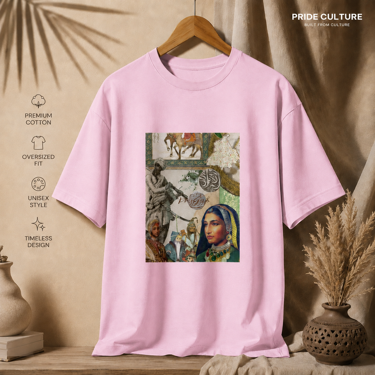 Maharani Jind Kaur Printed Unisex Oversized Standard T-Shirt