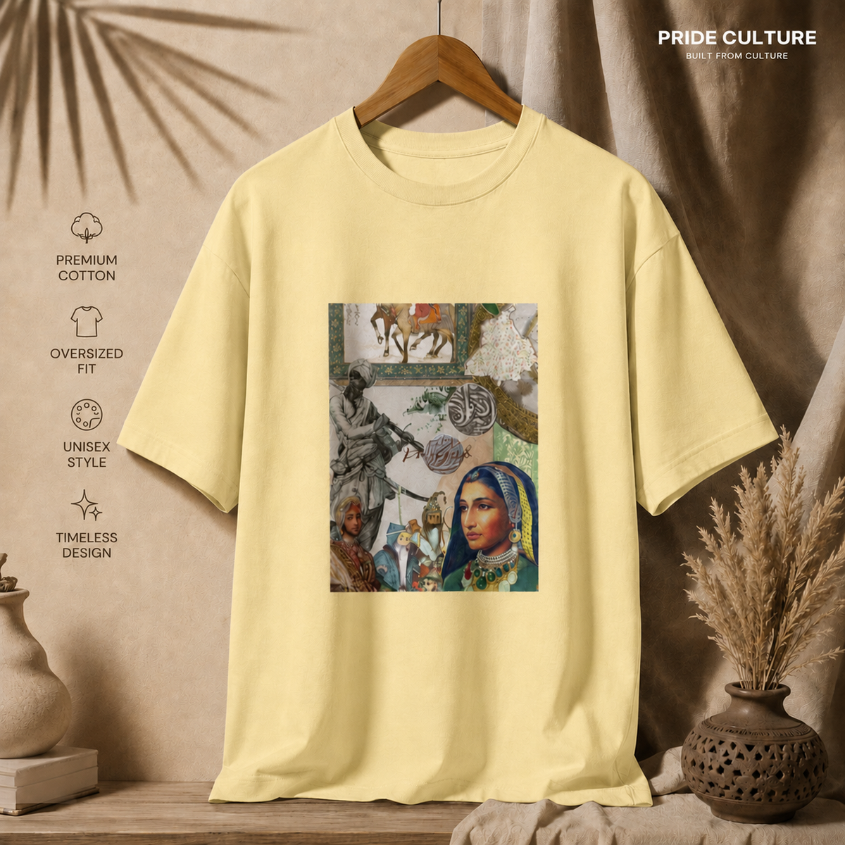 Maharani Jind Kaur Printed Unisex Oversized Standard T-Shirt