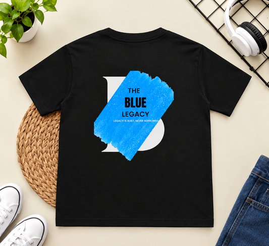 THE BLUE LEGACY PRINTED Boy's Crew Neck T-Shirt