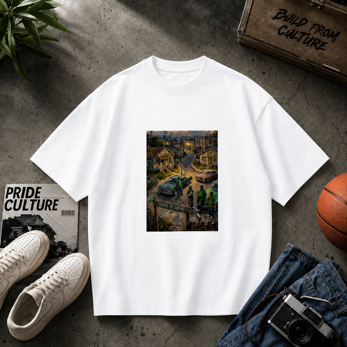 GTA PRINTED Unisex Oversized Standard T-Shirt