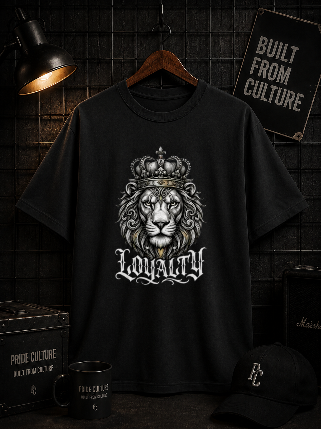 LOYALTY PRINTED Unisex Oversized Classic T-Shirt