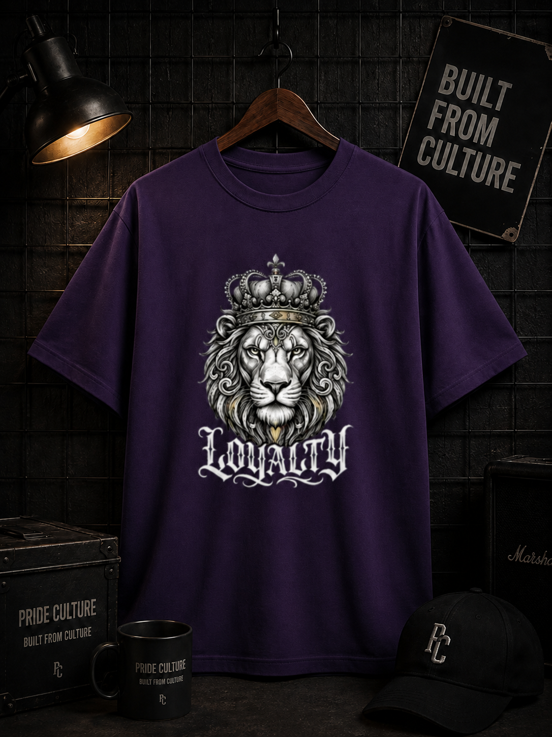 LOYALTY PRINTED Unisex Oversized Classic T-Shirt