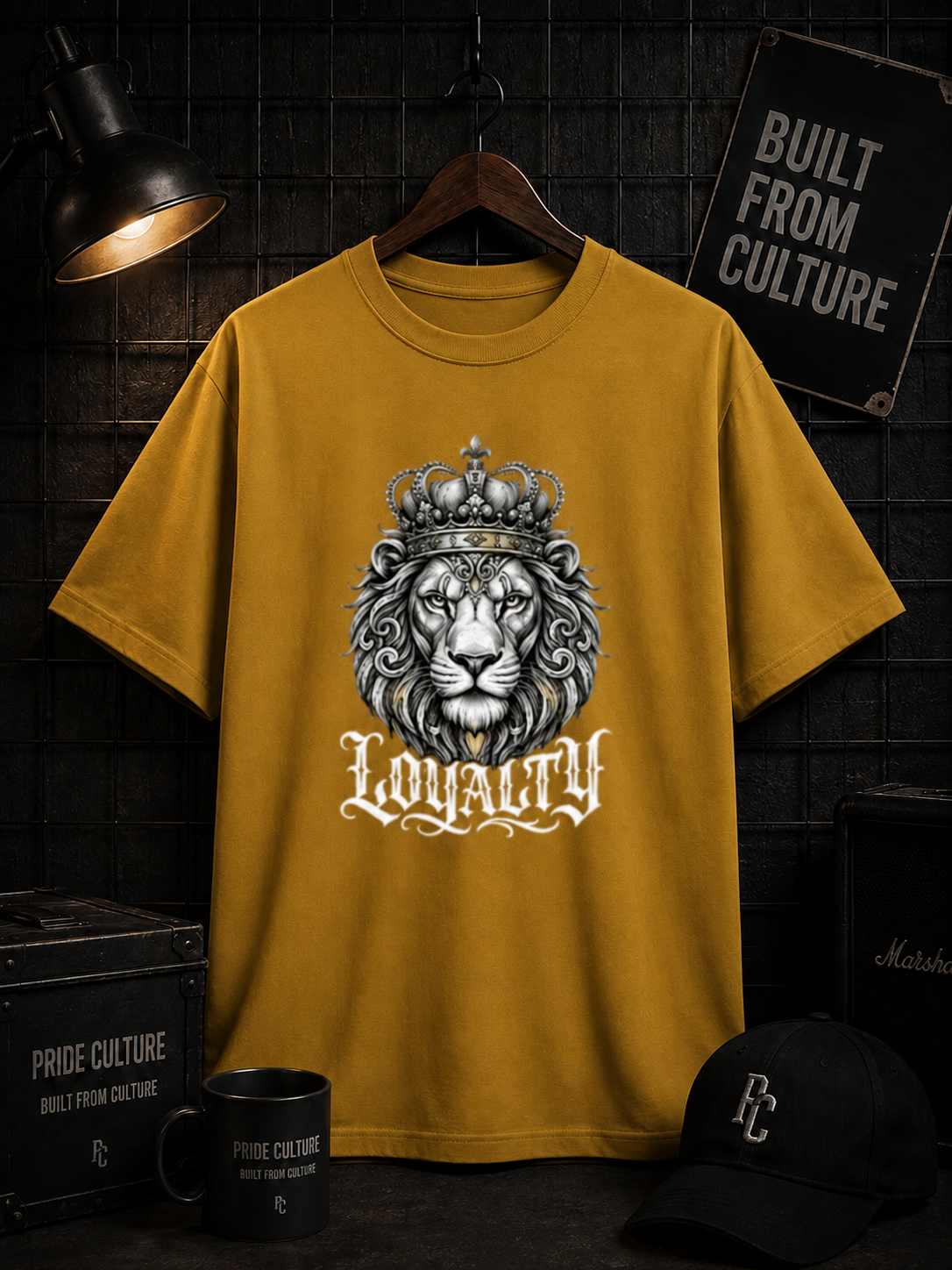 LOYALTY PRINTED Unisex Oversized Classic T-Shirt