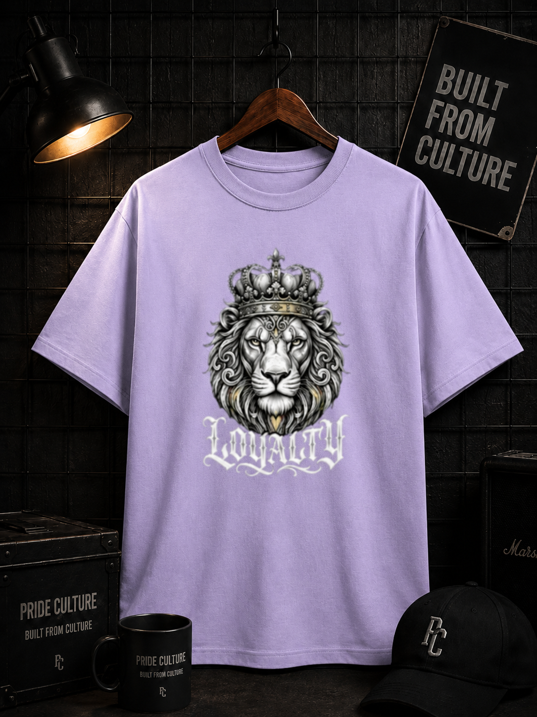 LOYALTY PRINTED Unisex Oversized Classic T-Shirt