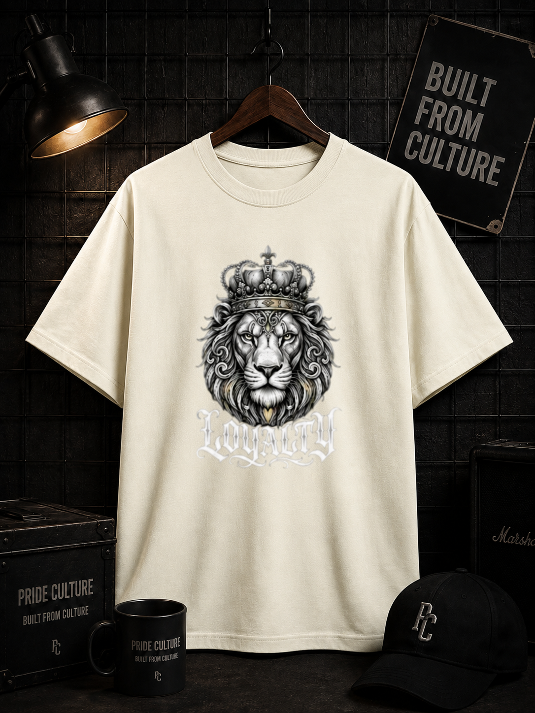 LOYALTY PRINTED Unisex Oversized Classic T-Shirt