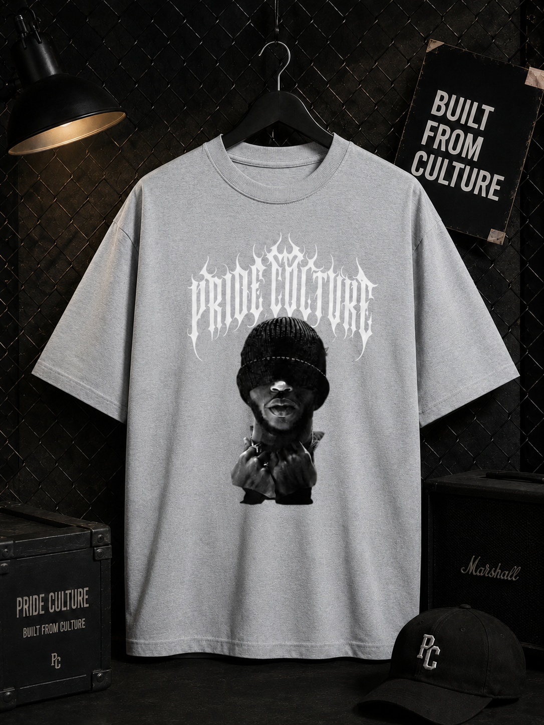 CRAZY MAFIA PRINTED Unisex Oversized Classic T-Shirt