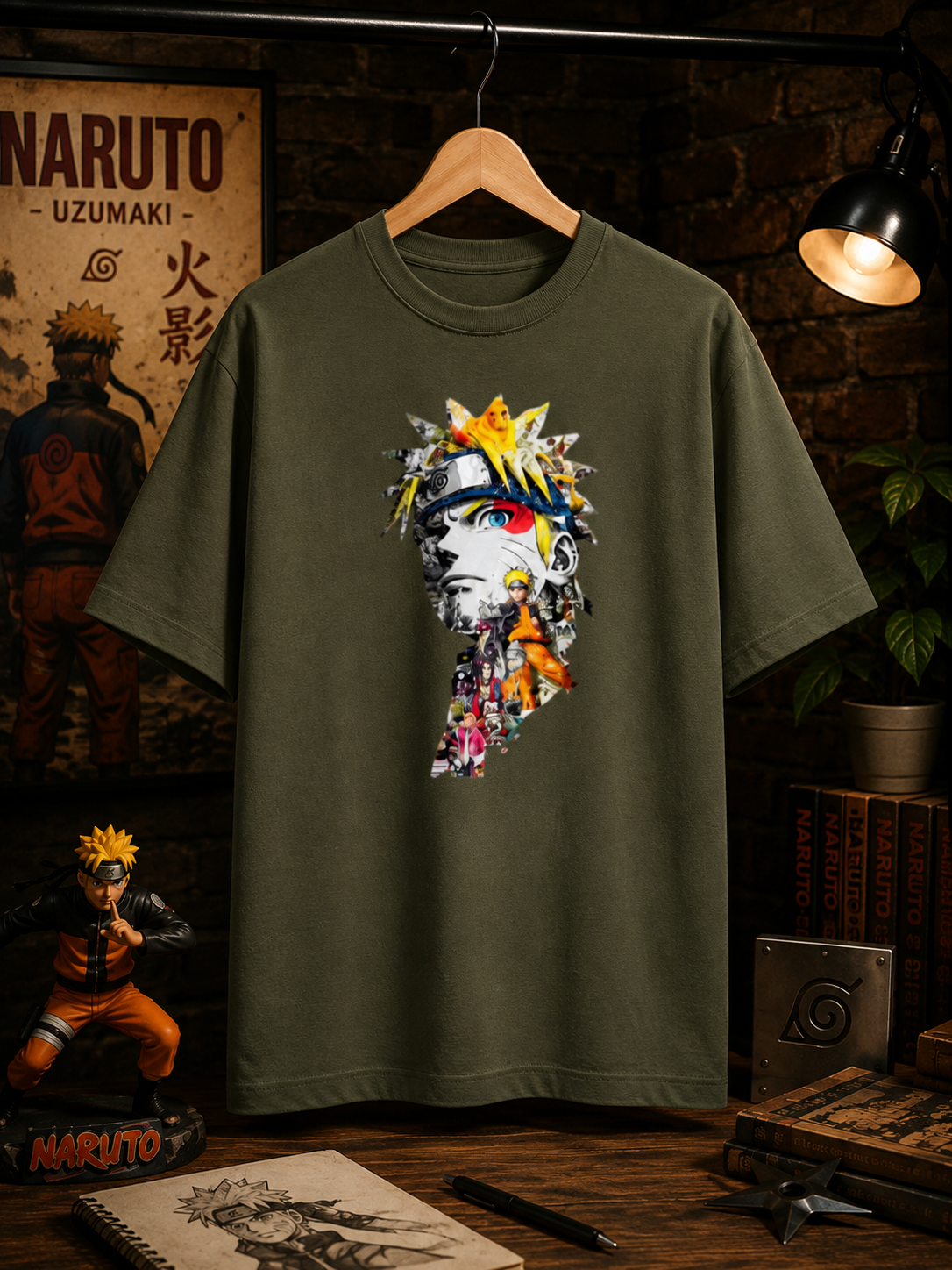 ANIME PRINTED Unisex Oversized Classic T-Shirt