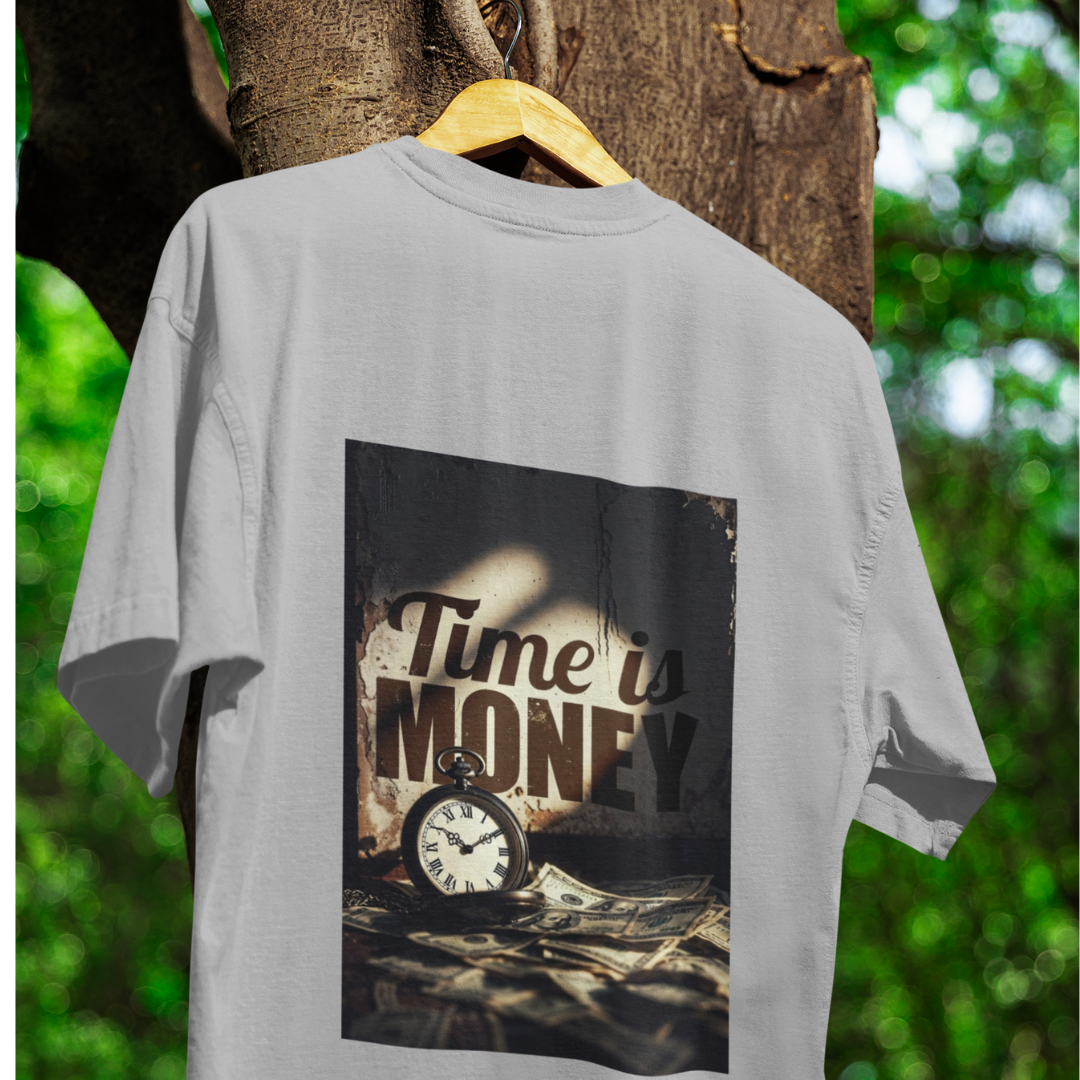 Time is Money Unisex Oversized Classic T-Shirt