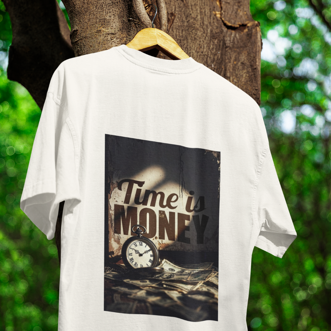 Time is Money Unisex Oversized Classic T-Shirt