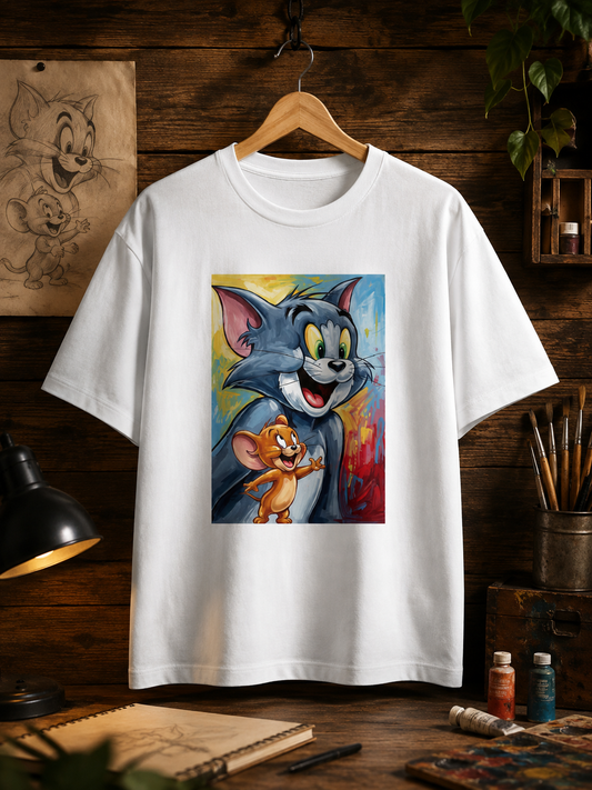 Nostalgic TOM&JERRY Crew T-Shirt