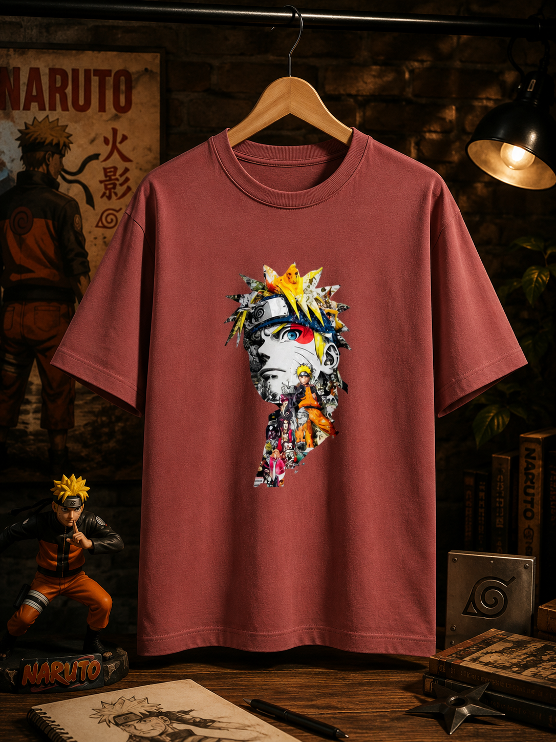 ANIME PRINTED Unisex Oversized Classic T-Shirt