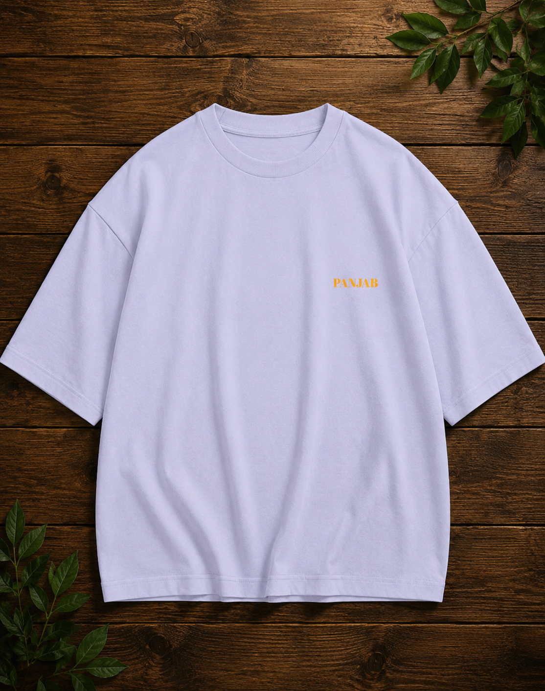 PANJAB Printed Unisex Oversized Standard T-Shirt