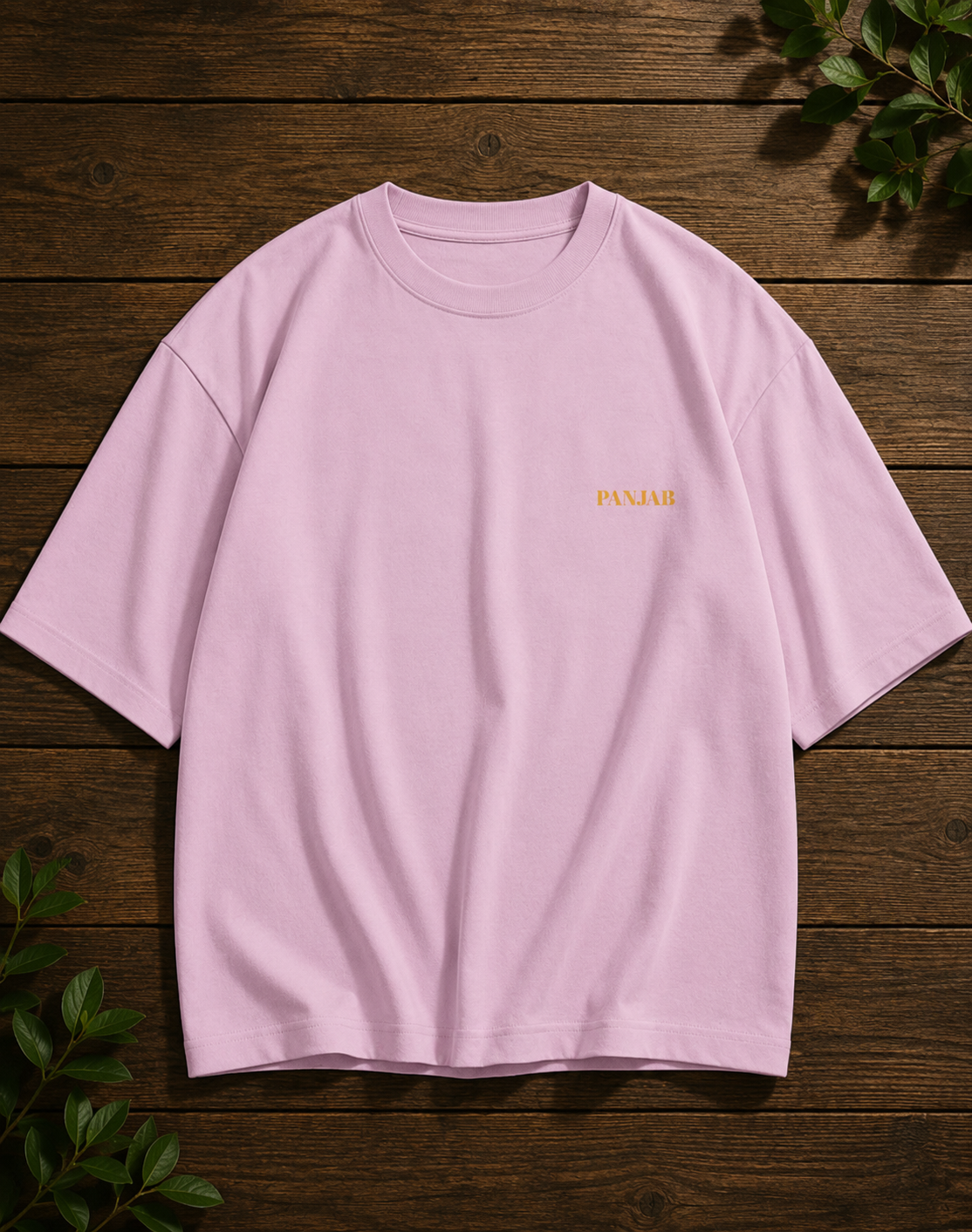 PANJAB Printed Unisex Oversized Standard T-Shirt