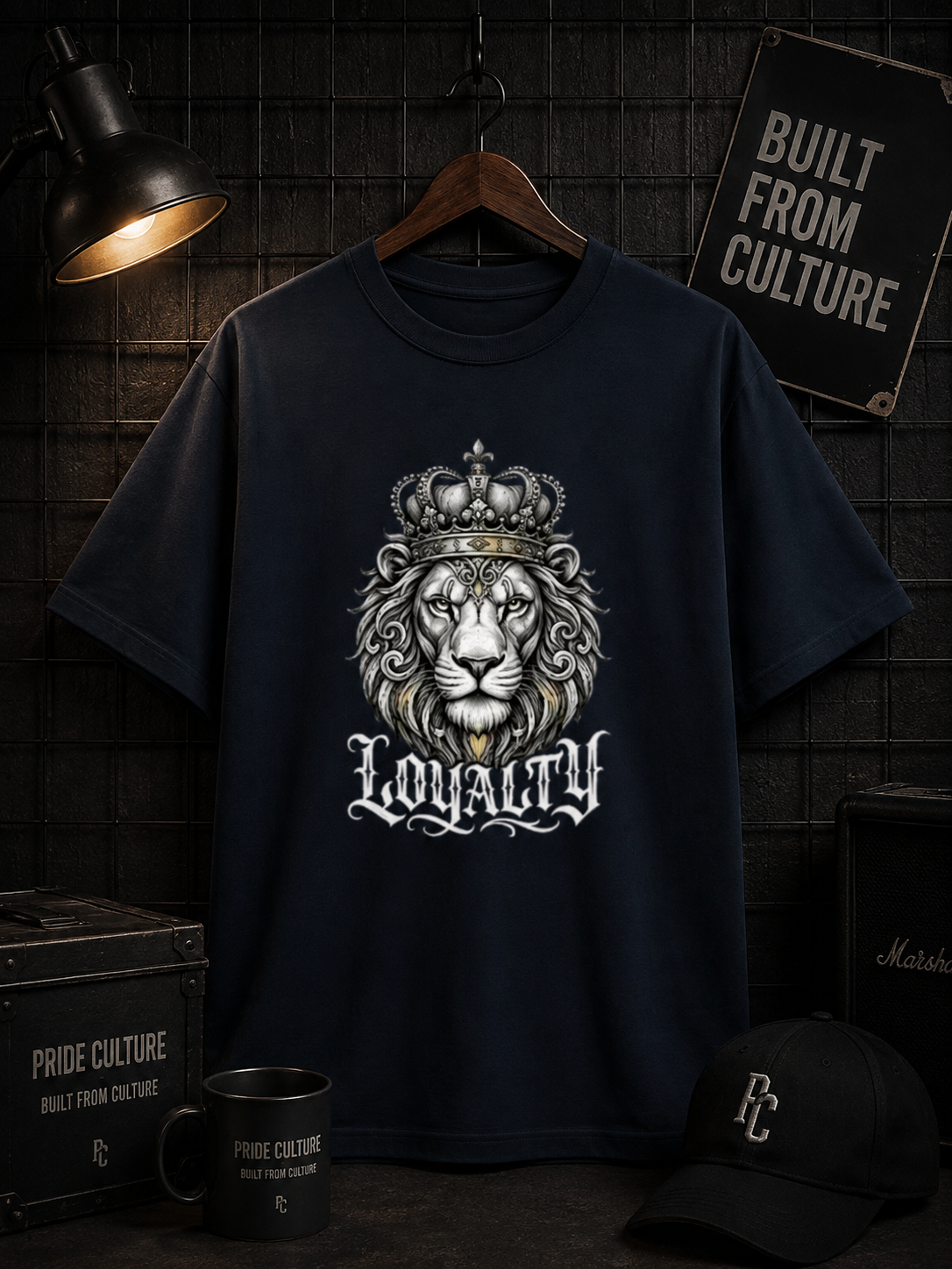 LOYALTY PRINTED Unisex Oversized Classic T-Shirt